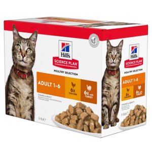 Hill´s F Adult Chicken & Turkey 12x85g