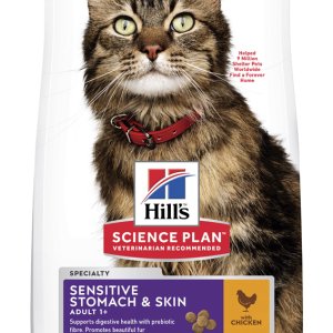 Hill´s F Sensitive Stomach & Skin 1,5kg