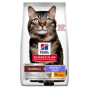 Hill´s F Adult Hairball & Perf. Coat Chicken 1,5kg
