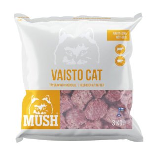 Mush Vaisto Cat Vit Nöt & Gris 3kg