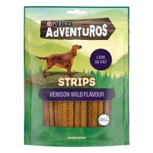 Purina Adventuros Venison Strips 90g