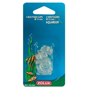Zolux Sugkoppar Luftslang 12mm 4-p