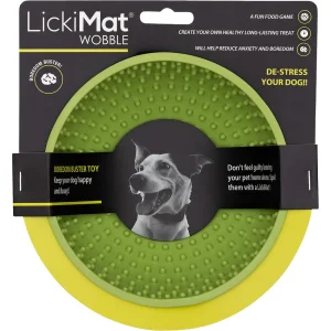 Lickimat Wobble Grön 17x17x8cm