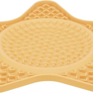 Lick 'n Snack Platta Stjärna 23,5cm Gul