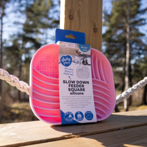Duvo plus Slow Down Feeder Rosa
