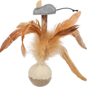 Fjäderboll Squieky 15cm