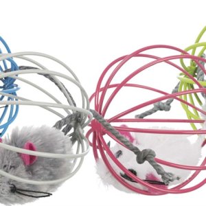 Pälsmus i Gallerboll 6cm