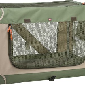 Comfy Soft Kennel Grön/Beige L: 95cm