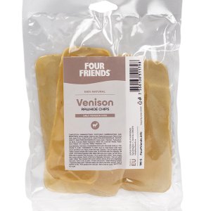 Four Friends Venison Rawhide Chips 100g