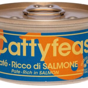 FidOVet CattyFeast Sterilised Paté Salmon 85g