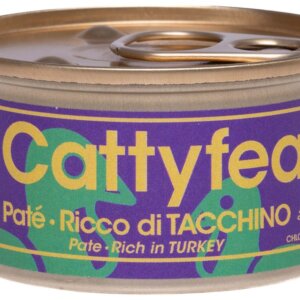 FidOVet CattyFeast Sterilised Paté Turkey 85g
