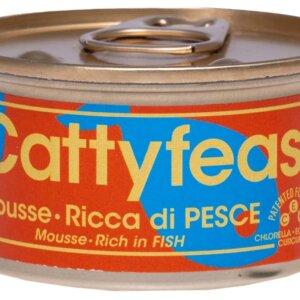 FidOVet CattyFeast Sterilised Mousse Fish 85g