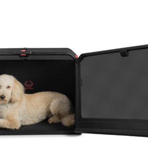 1One1 Origami Dog Crate X-Large Svart