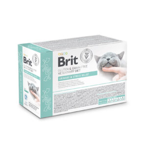 Brit VD Urinary and Stress Relief Cat Pouch 12x85g