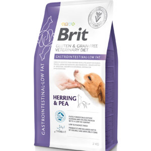 Brit Vet Diets Dog Gastrointestinal-Low Fat 2kg