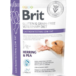 Brit Vet Diets Dog Gastrointestinal-Low Fat 400g