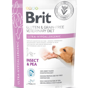Brit GF Vet Diets Dog Ultra-Hypoallergenic 400g
