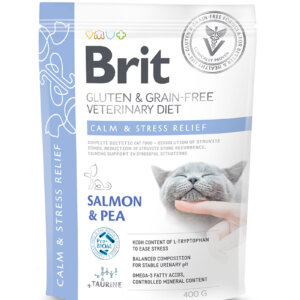 Brit GF Vet Diets Cat Calm & Stress Relief 400g