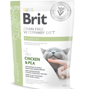 Brit GF Vet Diets Cat Diabetes 400g