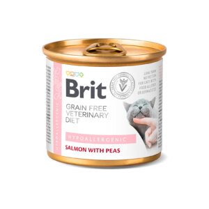 Brit GF Vet Diet Cat Cans Hypoallergenic 200g