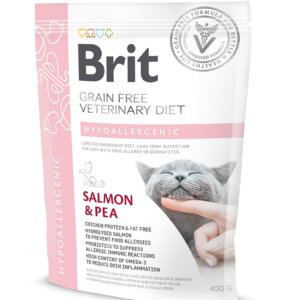 Brit GF Vet Diets Cat Hypoallergenic 400g