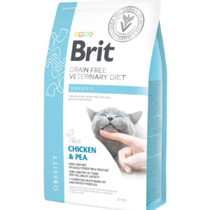 Brit GF Vet Diets Cat Obesity 2kg