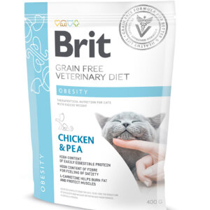 Brit GF Vet Diets Cat Obesity 400g