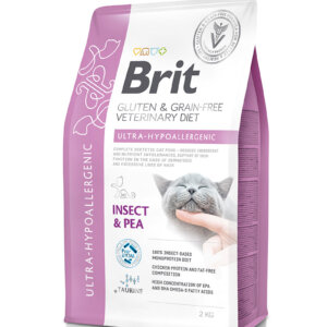 Brit GF Vet Diets Cat Ultra-Hypoallergenic 2kg