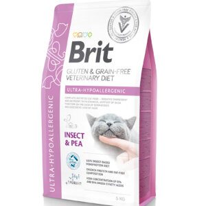 Brit GF Vet Diets Cat Ultra-Hypoallergenic 5kg