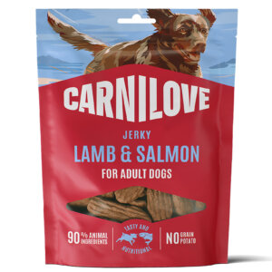 Carnilove Dog Jerky Lamb & Salmon 100g