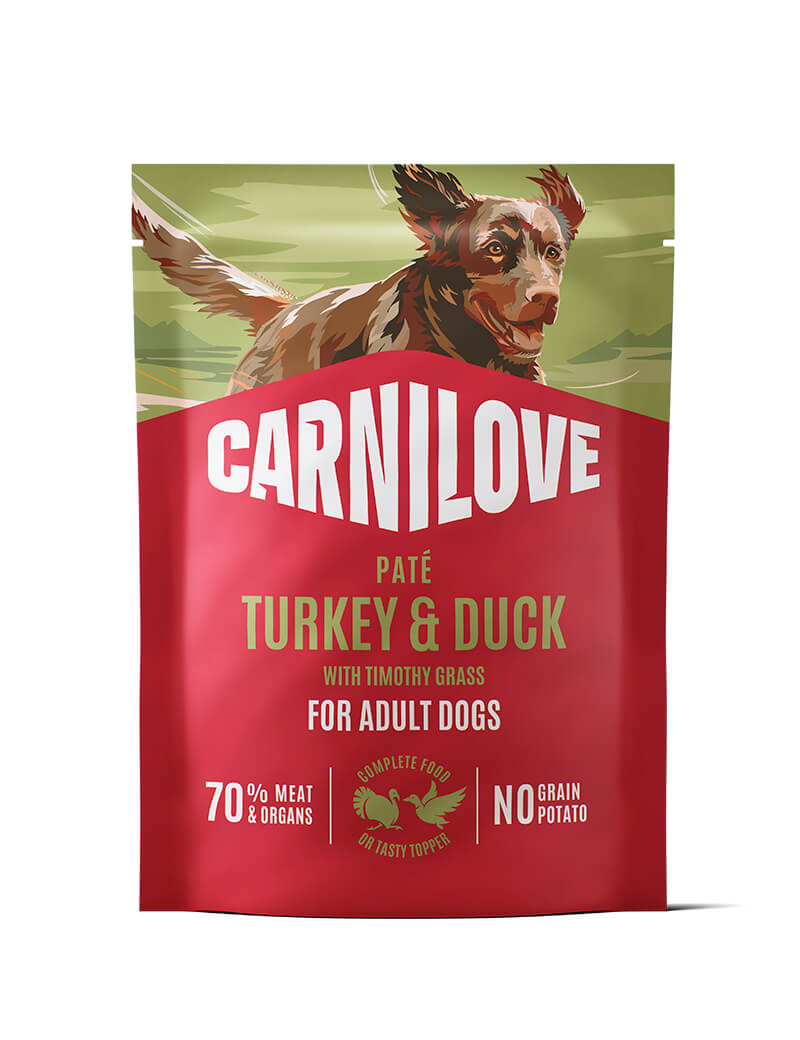 CL Dog Pouch Paté Turkey & Duck 300g