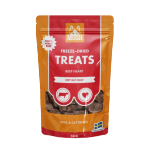 Mush Freeze-Dried Nöthjärta 50g